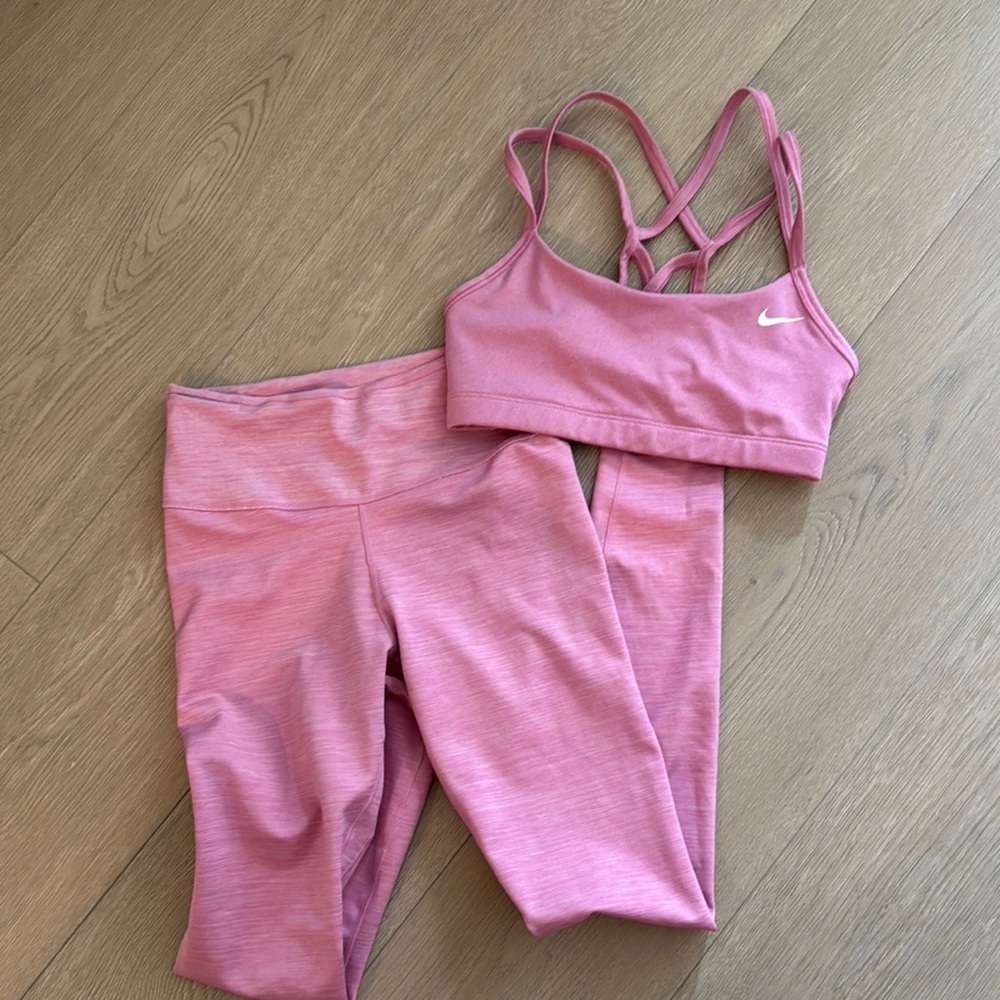 Nike Light Pink Activewear Set